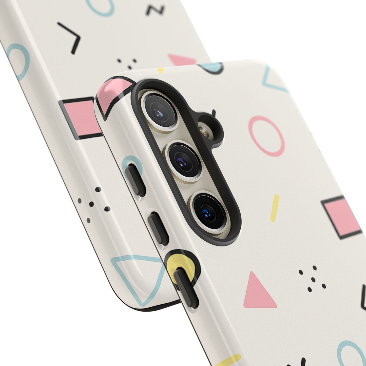 Geometric Phone Case - Stylish Tough Cases for Trendsetters, Unique Phone Covers, Modern Accessories, Gift Ideas for Her