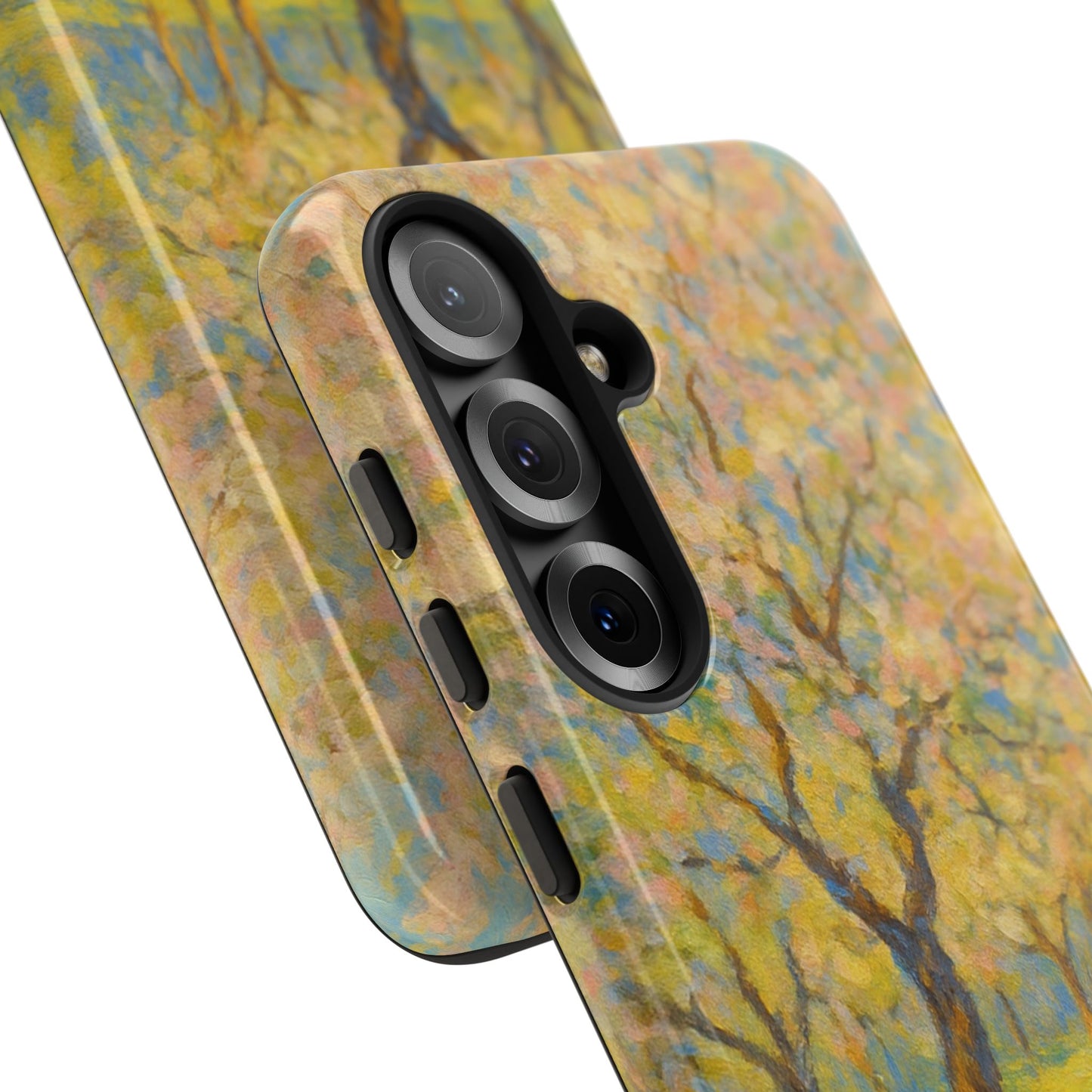 Artistic Phone Case, Tough Phone Case, Flower Tree Case, Spring Decor, Unique Phone Cover, Nature Lover Gift