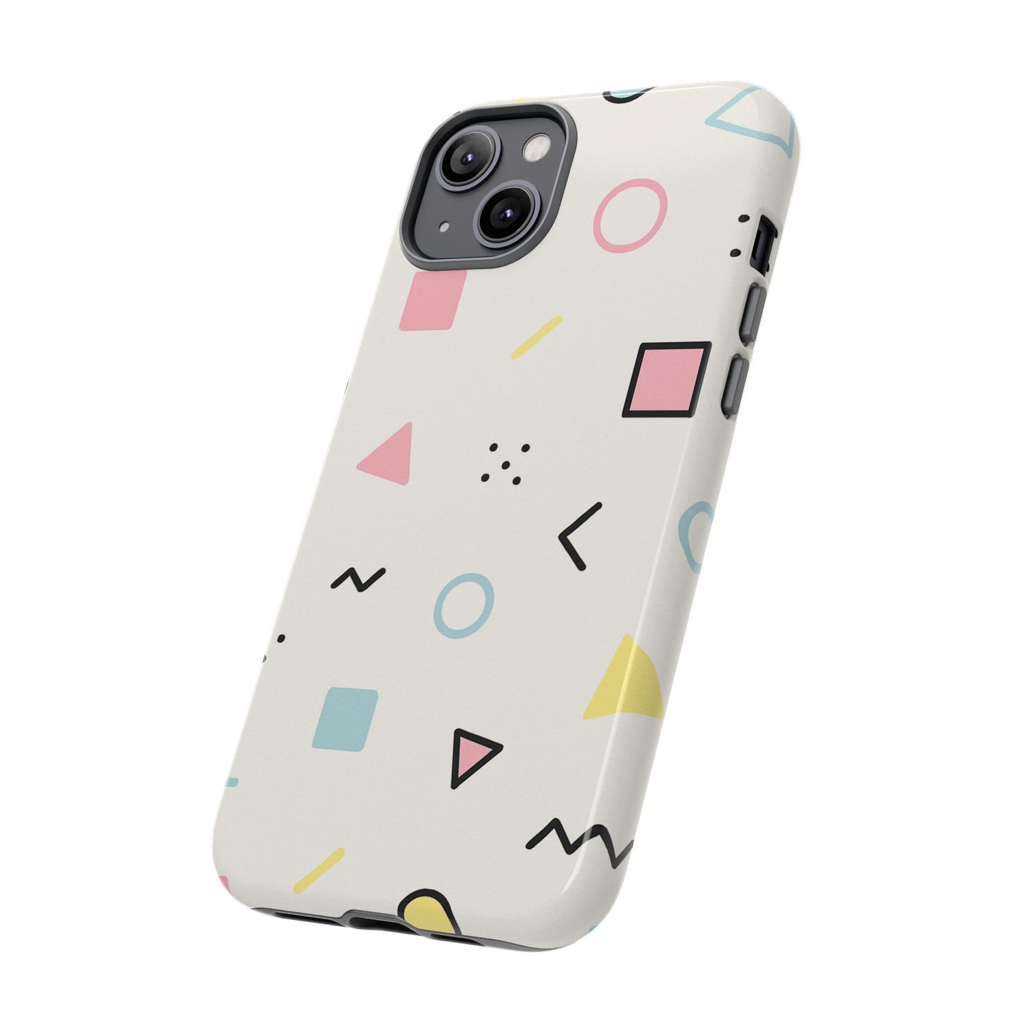 Geometric Phone Case - Stylish Tough Cases for Trendsetters, Unique Phone Covers, Modern Accessories, Gift Ideas for Her