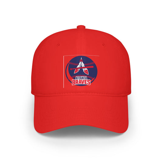 Stylish Atlanta Braves Low Profile Baseball Cap | Casual Sports Hat, Game Day Accessories, Gift for Fans, Outdoor Activities