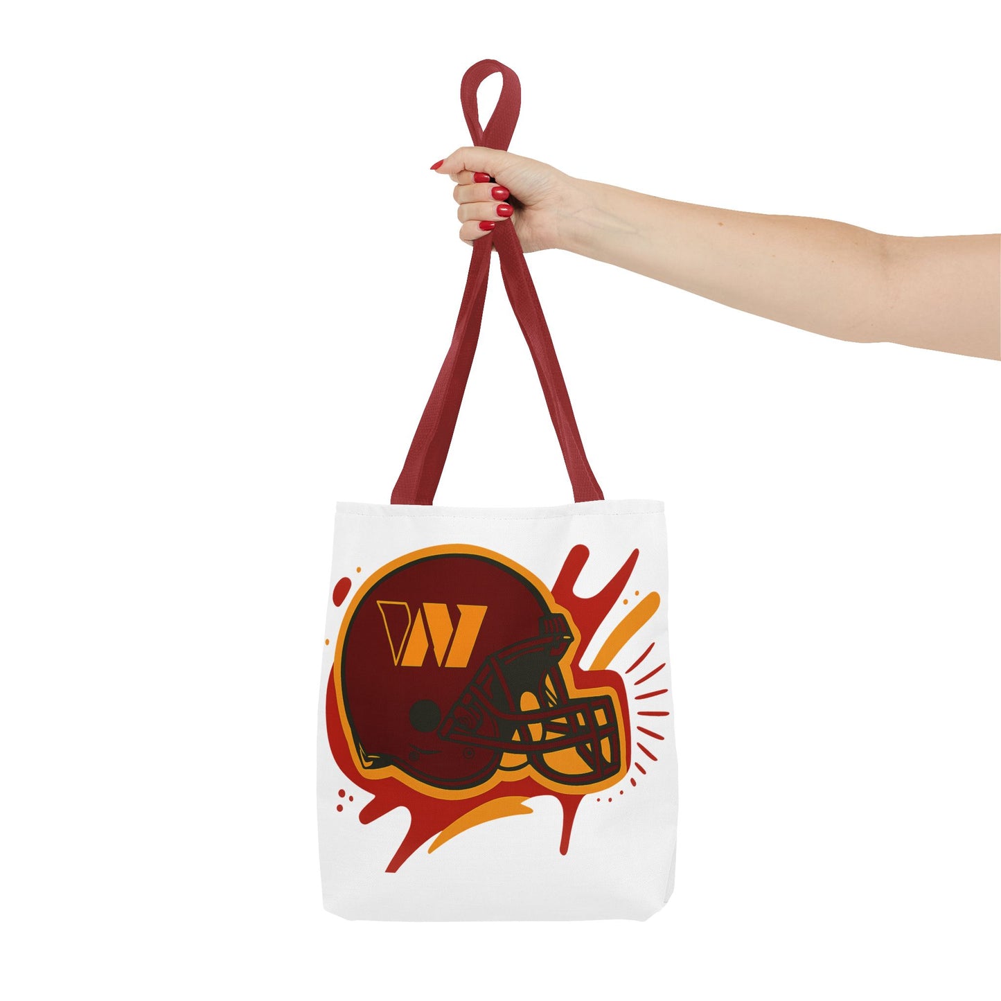 Sporty Tote Bag with Custom Football Helmet Design, Perfect for Game Day, Sports Enthusiasts, Gift for Fans, Everyday Use, Promotion