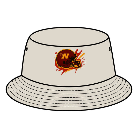 Football-Themed Bucket Hat for Game Day, Sports Accessories, Hats for Fans, Personalized Gifts, Outdoor Style