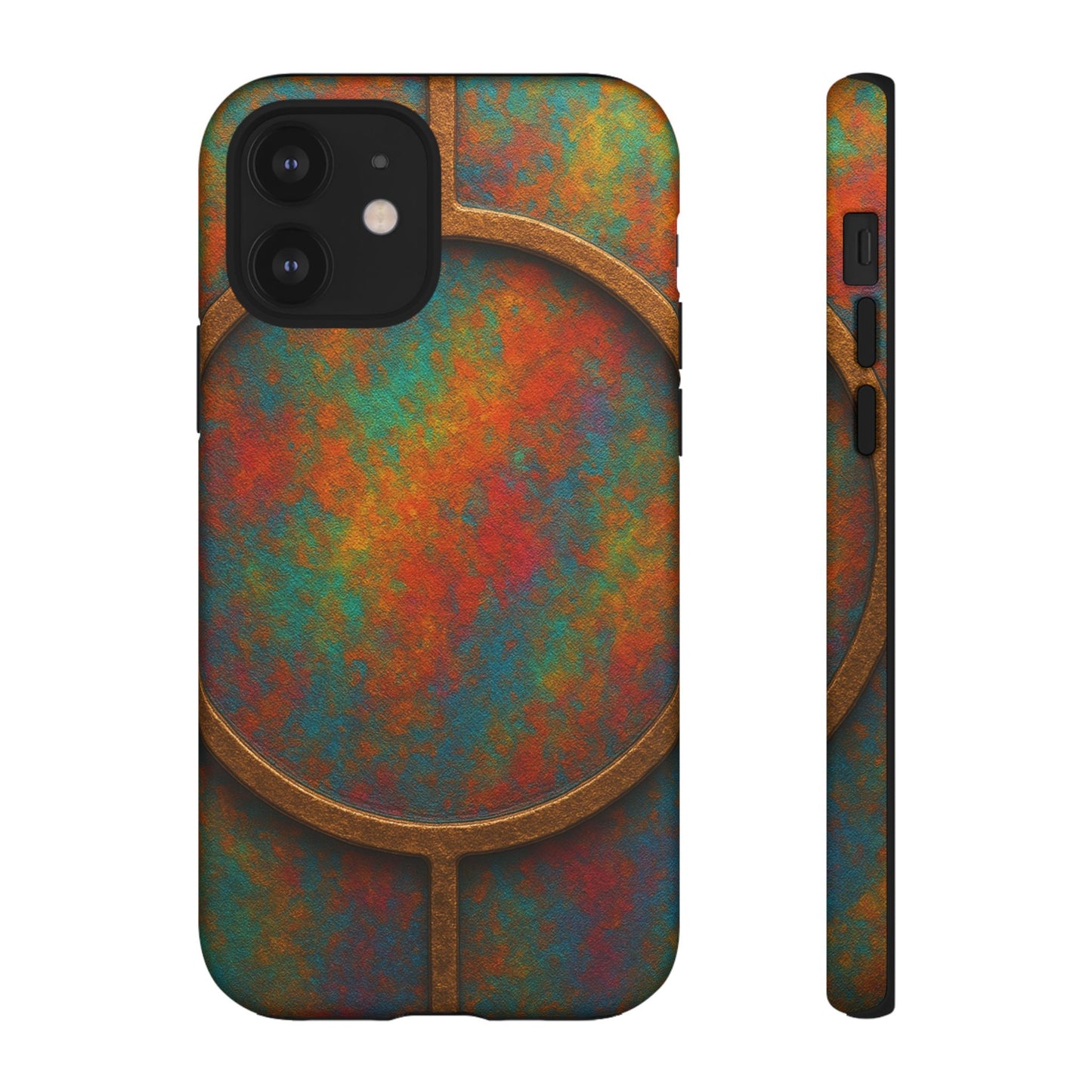 Colorful Tough Phone Case, Durable Cell Cover, Vibrant Protection Case, Unique Tech Accessory, Great Gift for Phone Lovers