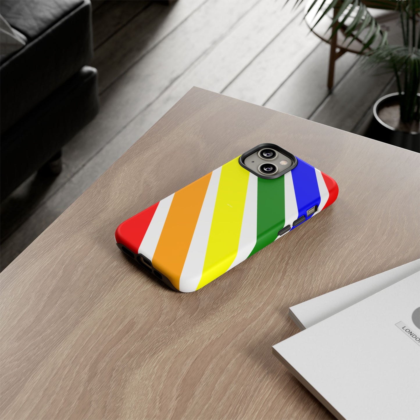 Vibrant Phone Case: Tough Cases, Colorful Phone Cover, Stylish Cell Phone Case, Unique Gift for Her/Him, Trendy Accessory, Summer Vibes