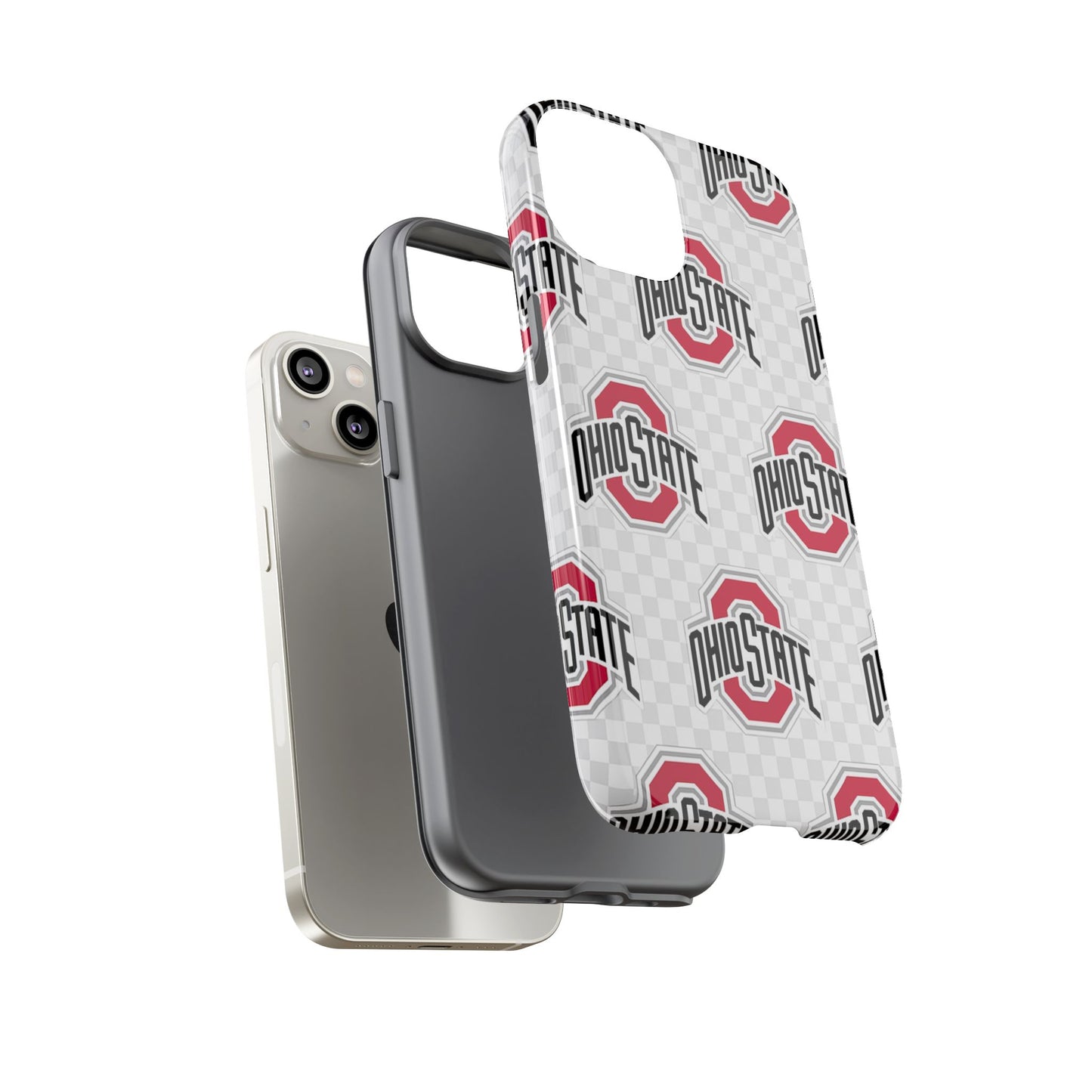 Ohio State Tough Phone Case - Stylish, Durable Protection for Buckeye Fans, Sports Lover's Gift, College Student Essentials