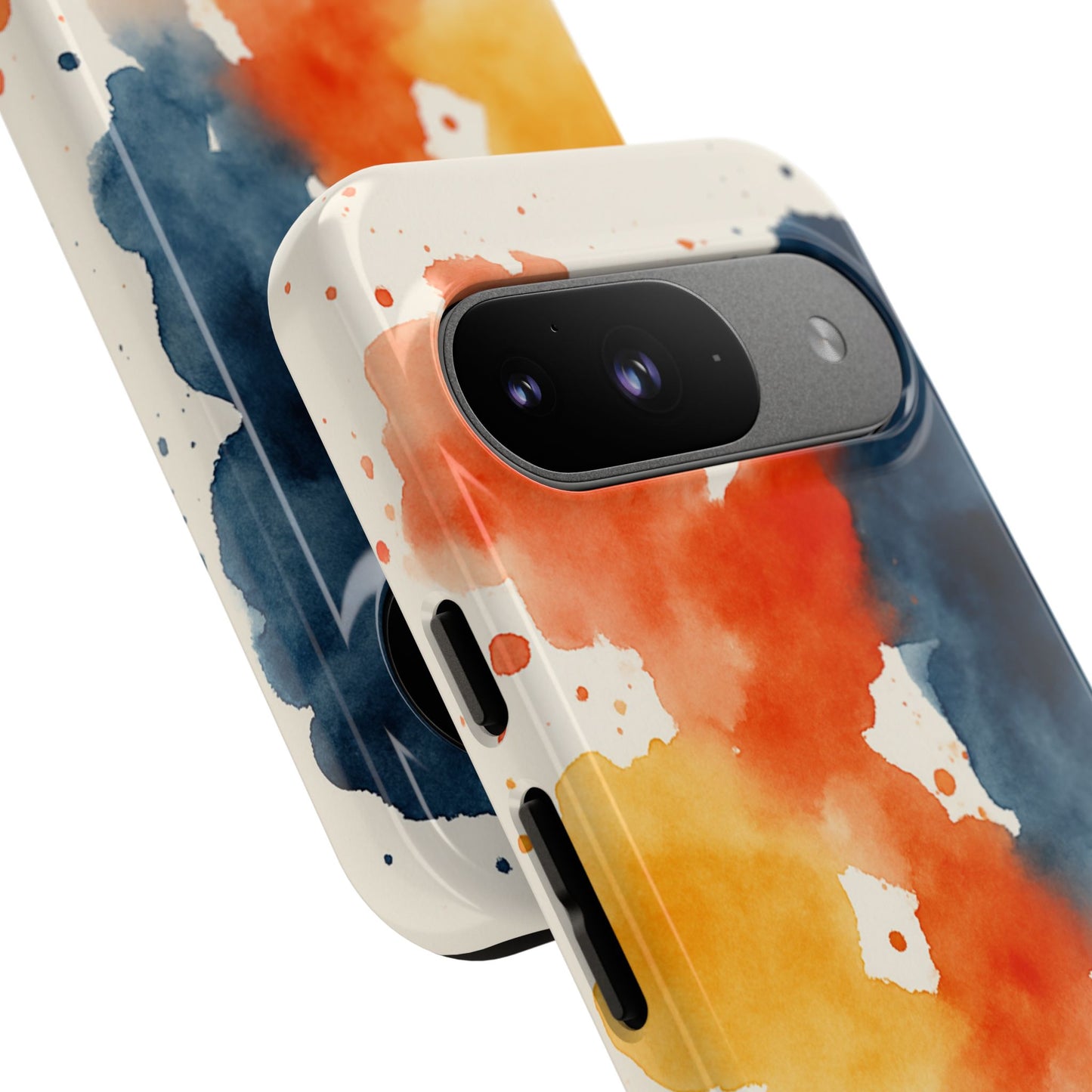 Watercolor Phone Case - Abstract Design, Tough Cases for Men & Women, Stylish Gift, Artistic Accessory for All Occasions