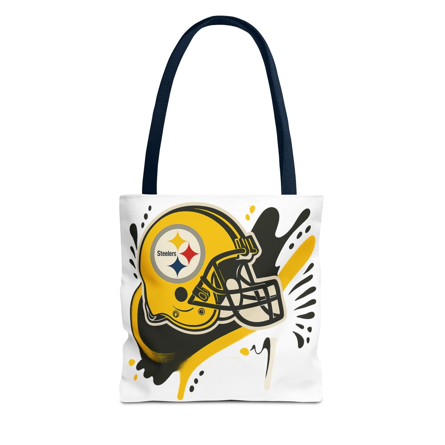 Steelers Inspired Tote Bag, Football Fan Accessory, Game Day Tote, Sports Bag, Personalized Gift for Him
