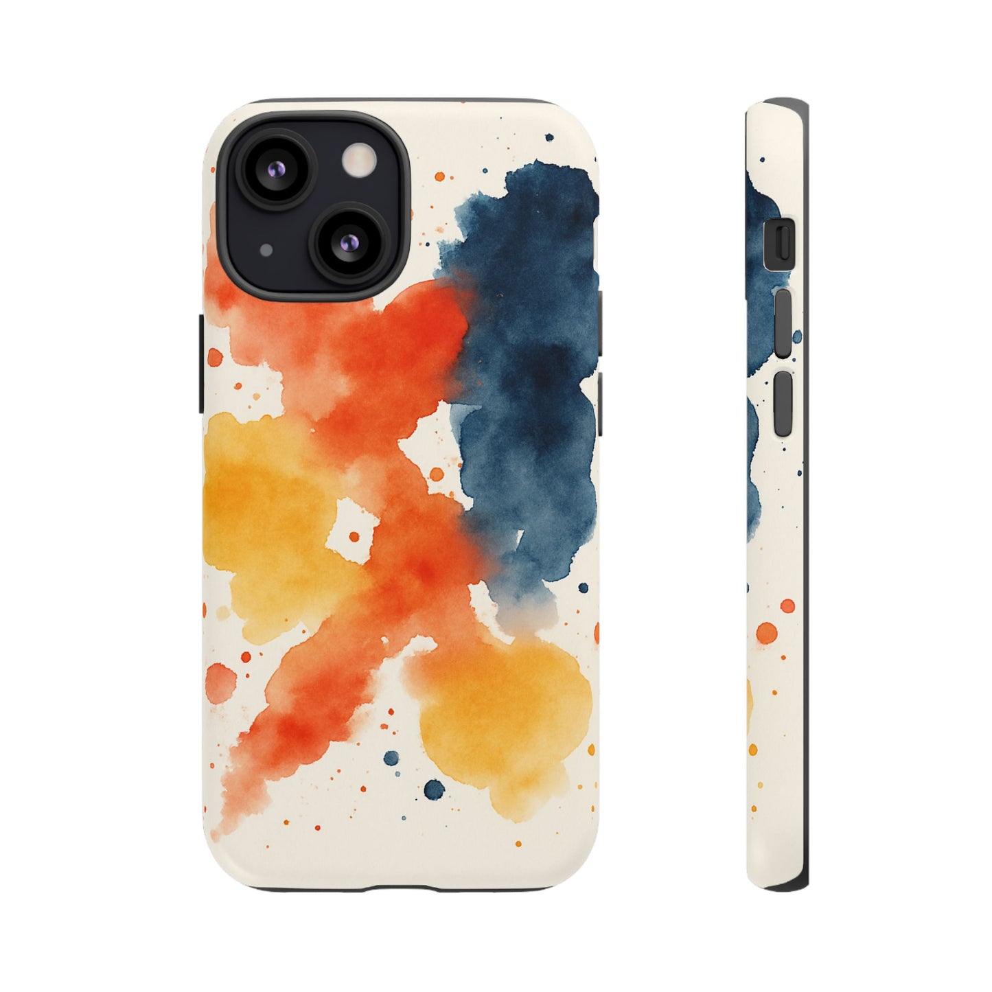 Watercolor Phone Case - Abstract Design, Tough Cases for Men & Women, Stylish Gift, Artistic Accessory for All Occasions