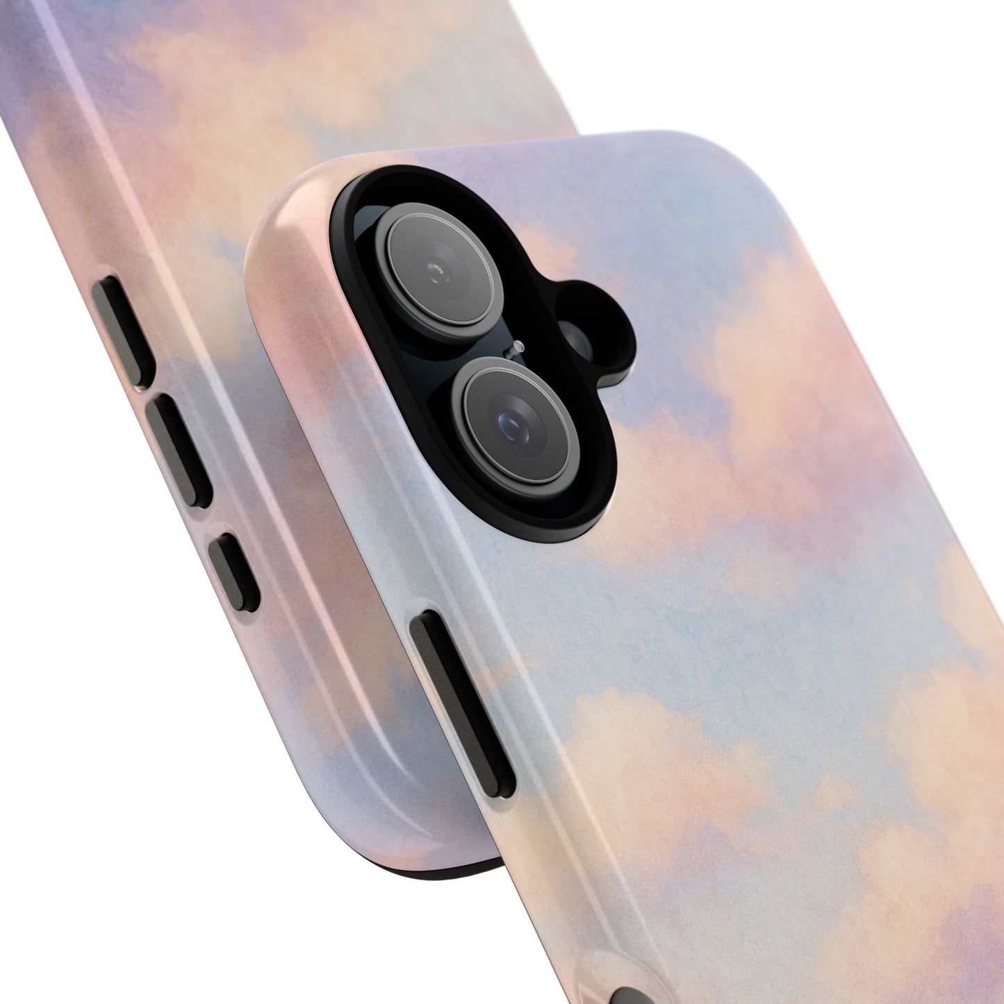 Sky Blue Cloud Phone Case, Tough Phone Cover, Aesthetic Cell Phone Accessory, Gift for Teen, Trendy Tech Protection