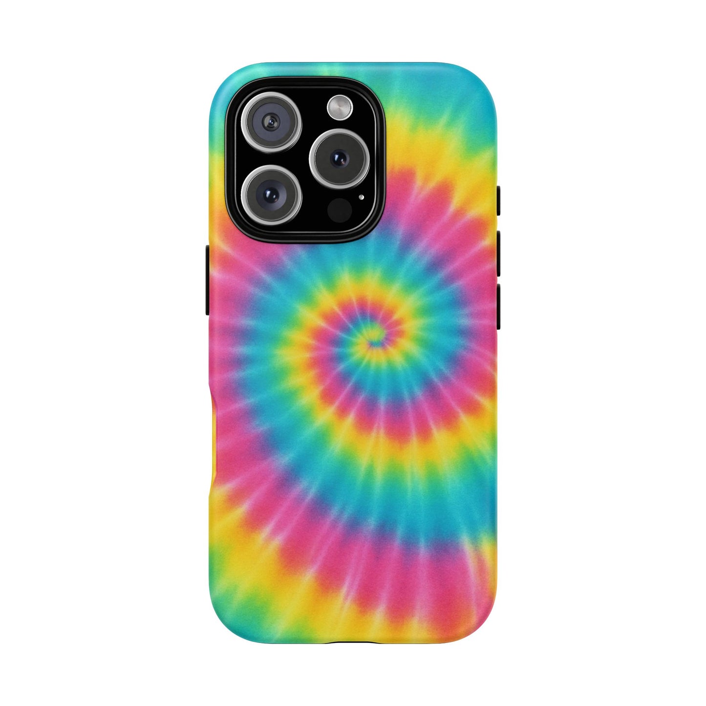 Colorful Tie-Dye Phone Case, Vibrant Phone Cover, Boho Style Accessory, Gift for Teens, Trendy Phone Accessories
