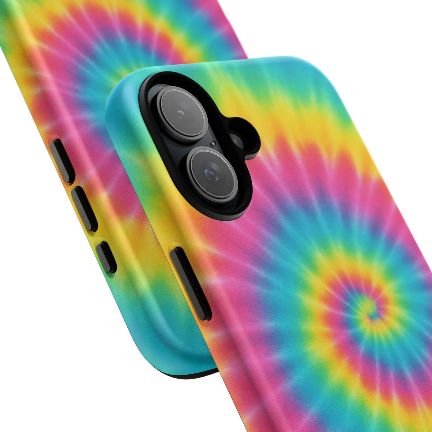 Colorful Tie-Dye Phone Case, Vibrant Phone Cover, Boho Style Accessory, Gift for Teens, Trendy Phone Accessories