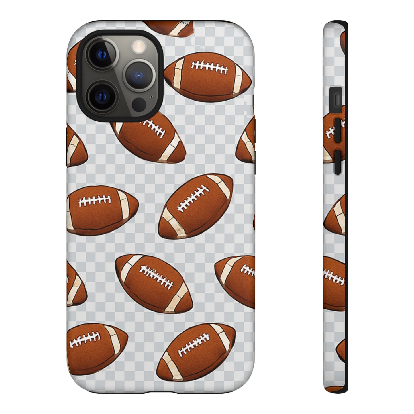 Football Phone Case, Tough Cases for Sports Fans, Unique Gift for Football Lovers, Protective Decor, Athletic Accessories