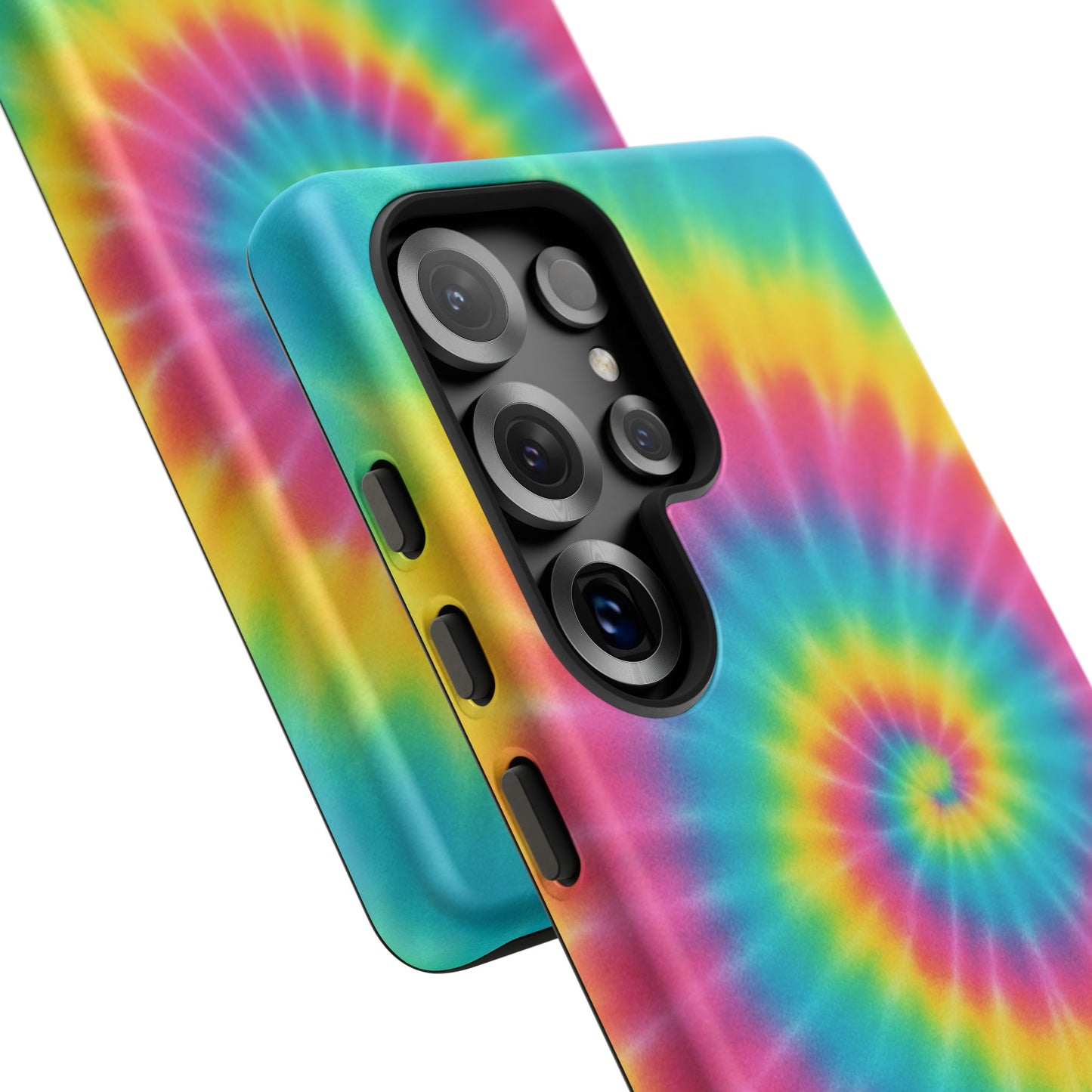 Colorful Tie-Dye Phone Case, Vibrant Phone Cover, Boho Style Accessory, Gift for Teens, Trendy Phone Accessories
