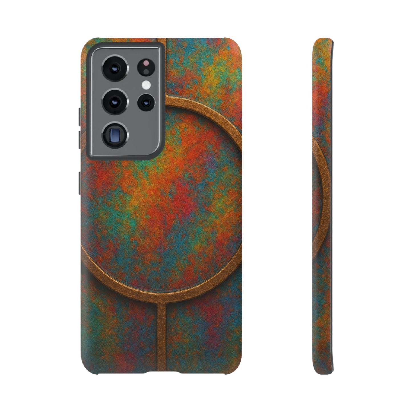Colorful Tough Phone Case, Durable Cell Cover, Vibrant Protection Case, Unique Tech Accessory, Great Gift for Phone Lovers