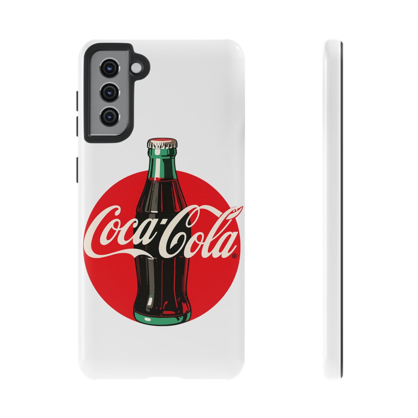 Coca-Cola Tough Phone Cases, Vintage Soda Drink, Retro Style, Unique Gift, Phone Accessories, Summer Vibes