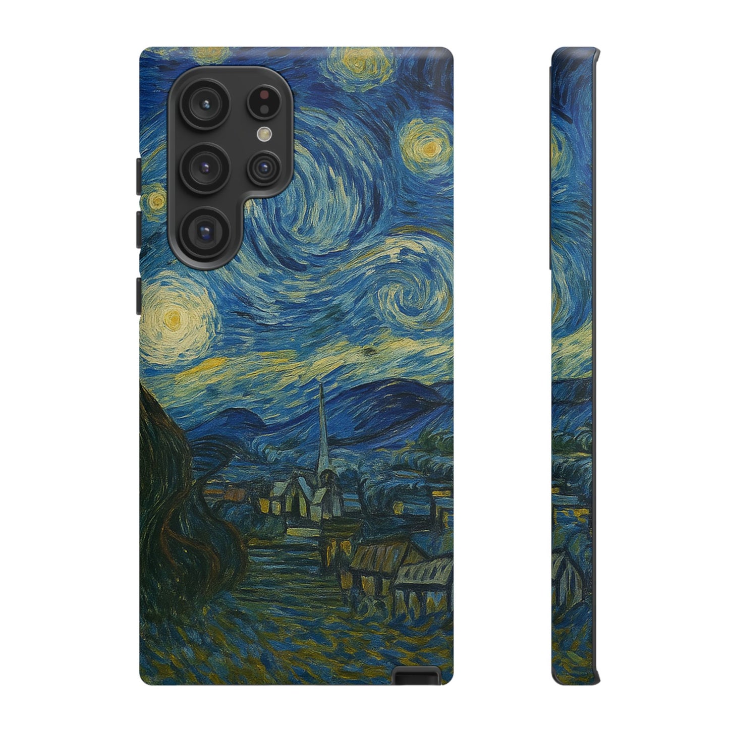 Starry Night Phone Case, Artistic Cell Phone Cover, Gift for Art Lovers, Unique Phone Accessory, Birthday Gift for Him/Her, Tough Cases