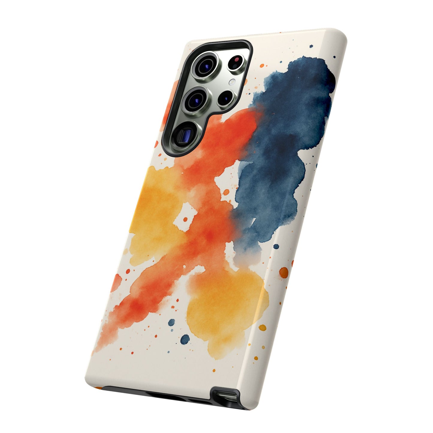 Watercolor Phone Case - Abstract Design, Tough Cases for Men & Women, Stylish Gift, Artistic Accessory for All Occasions