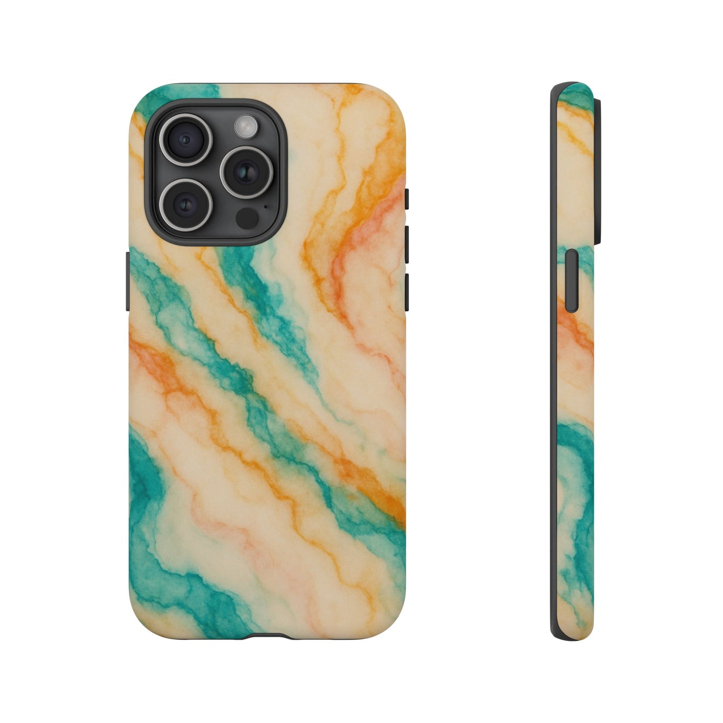Stylish Phone Case - Tough Cases with Abstract Marble Design, Trendy Accessory, Gift for Her, Protective Case, Unique Phone Cover