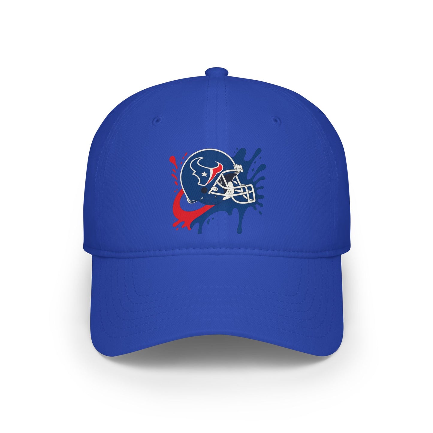 Stylish Football Splash Baseball Cap, Sporty Hat, Casual Wear, Gift for Sports Fans, Adjustable Cap