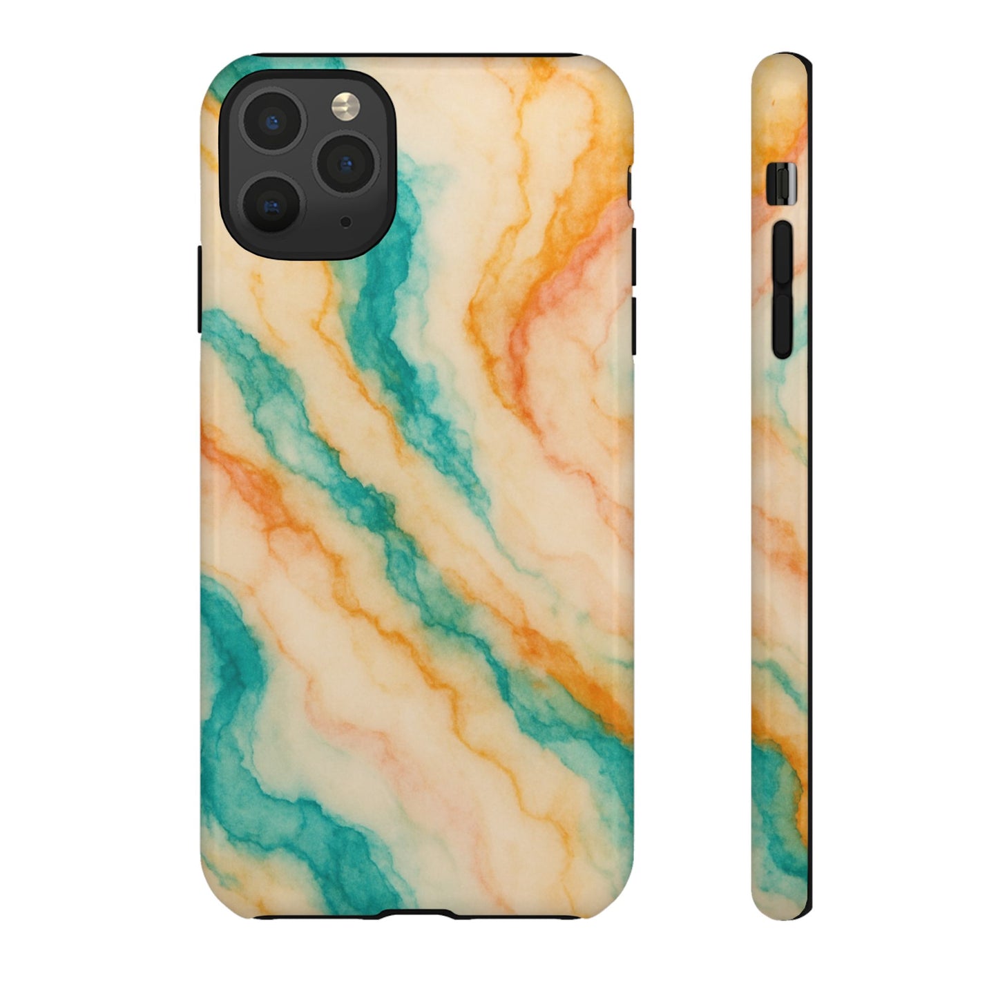 Stylish Phone Case - Tough Cases with Abstract Marble Design, Trendy Accessory, Gift for Her, Protective Case, Unique Phone Cover
