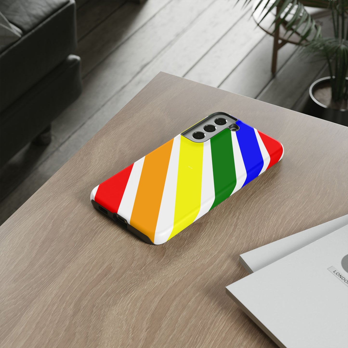 Vibrant Phone Case: Tough Cases, Colorful Phone Cover, Stylish Cell Phone Case, Unique Gift for Her/Him, Trendy Accessory, Summer Vibes