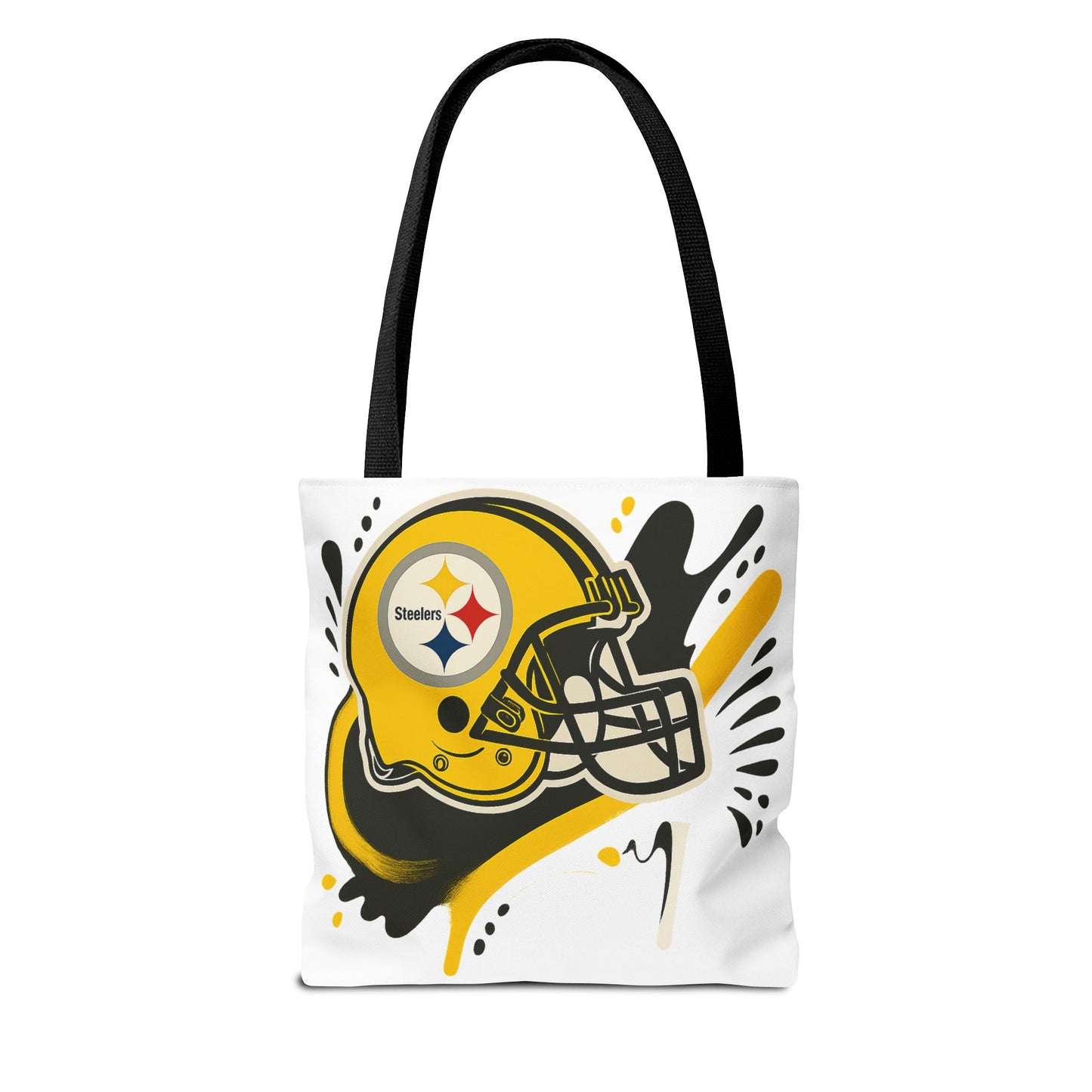 Steelers Inspired Tote Bag, Football Fan Accessory, Game Day Tote, Sports Bag, Personalized Gift for Him