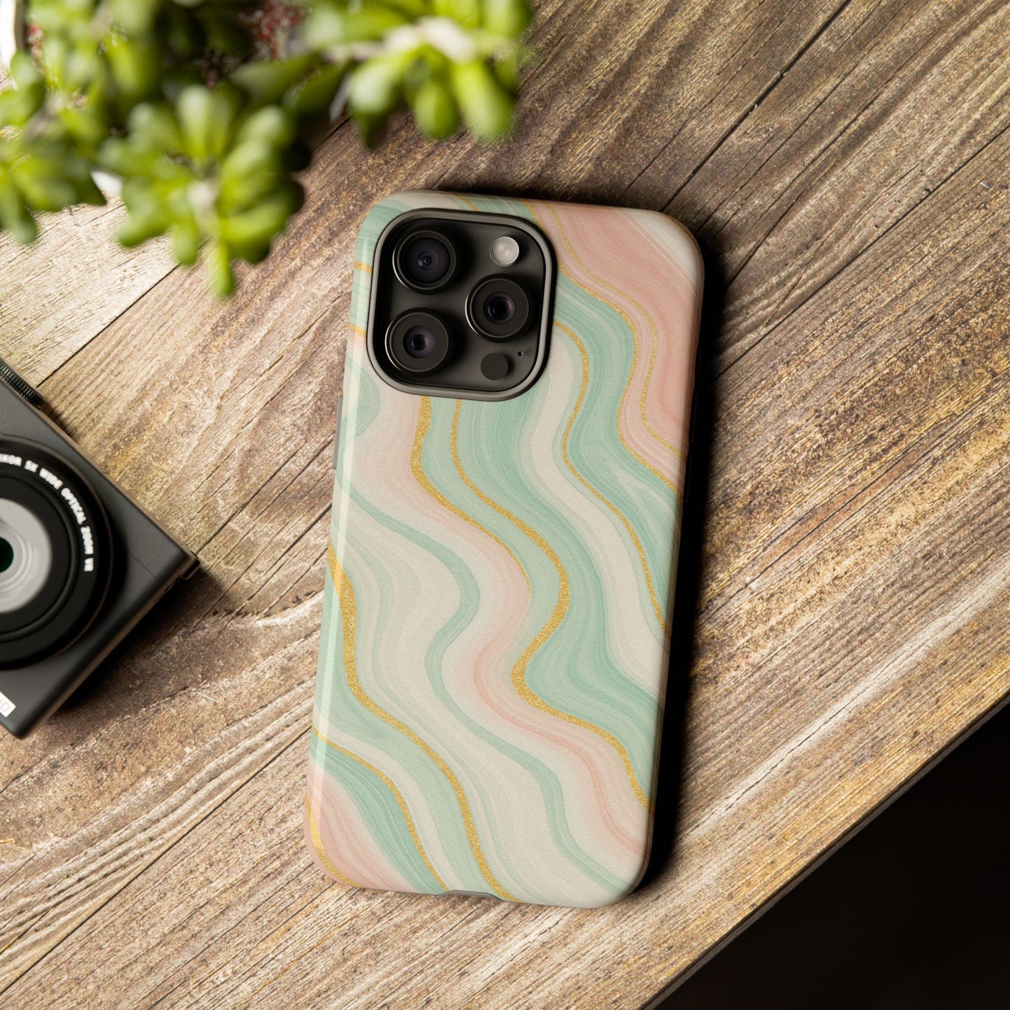 Stylish Phone Case with Abstract Design, Tough Cases for Trendy Protection, Unique Phone Accessories, Gift for Her, Modern Tech Style