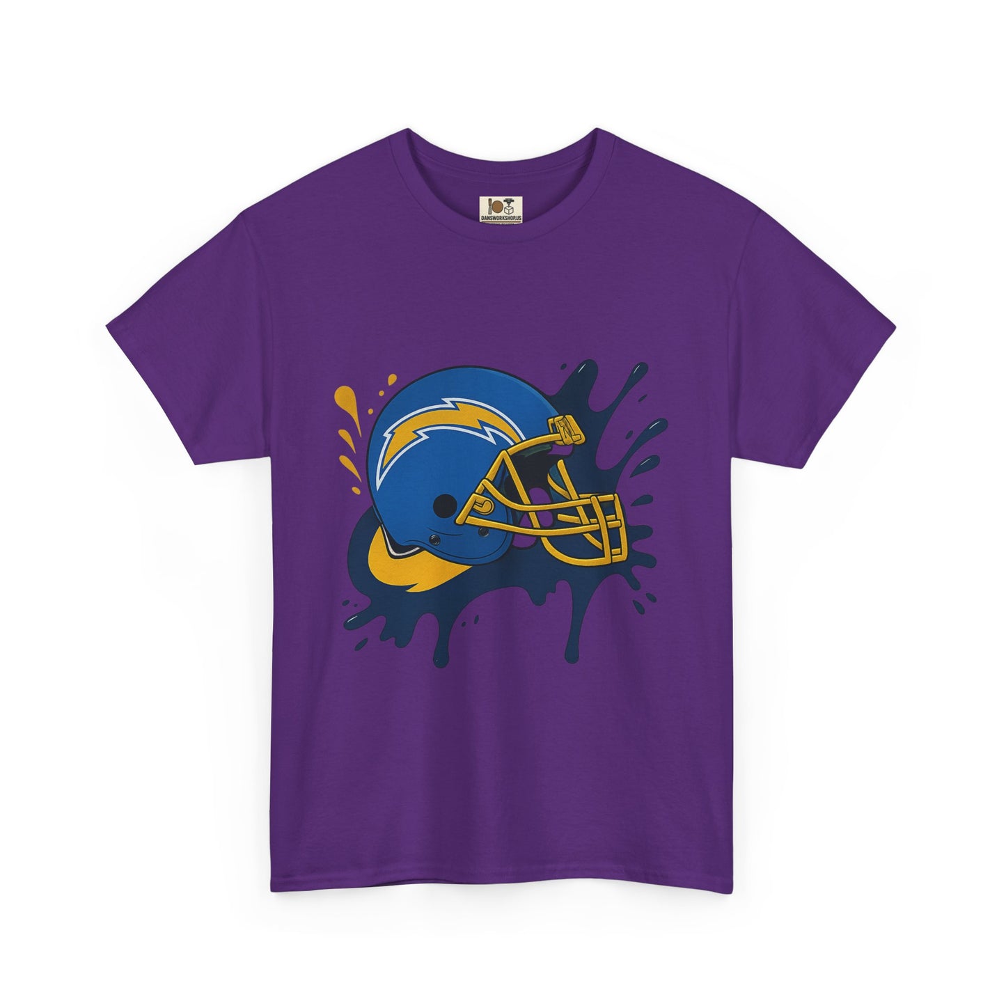 Football Passion Unisex Heavy Cotton Tee | Sports Fan Apparel, Game Day Shirt, Gift for Him/Her, Birthday Present, Team Spirit Wear