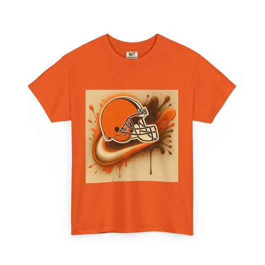Cleveland Browns Fan Tee, Unisex Heavy Cotton Shirt, Game Day Apparel, Sports T-Shirt, NFL Team Gear, Casual Comfort Wear