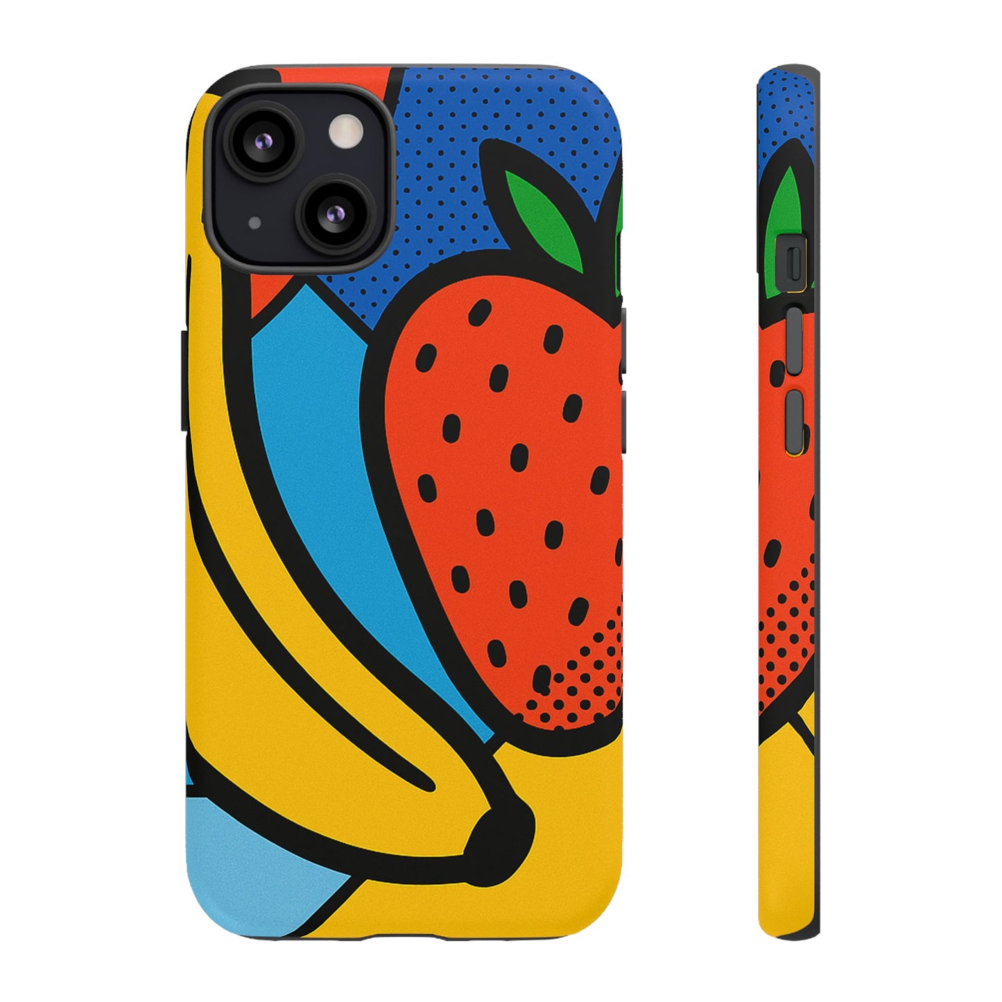Colorful Fruit Phone Case - Tough Cases - Fun, Vibrant, Unique, Gifts for Friends, Summer Accessories, Trendy Phone Protector