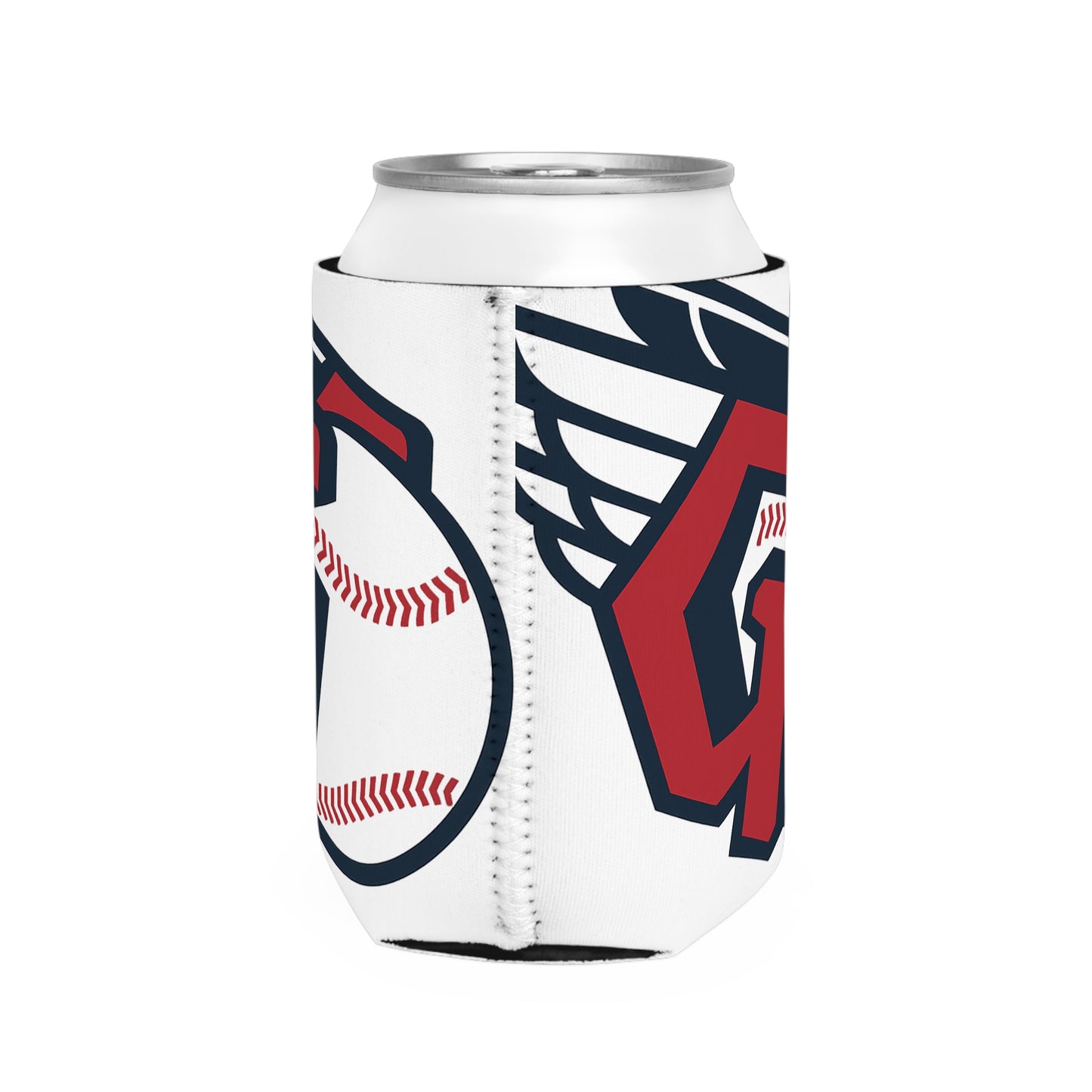 Baseball Can Cooler Sleeve for Sports Fans, Tailgate Accessory, Summer Barbecue Gift, Outdoor Recreation
