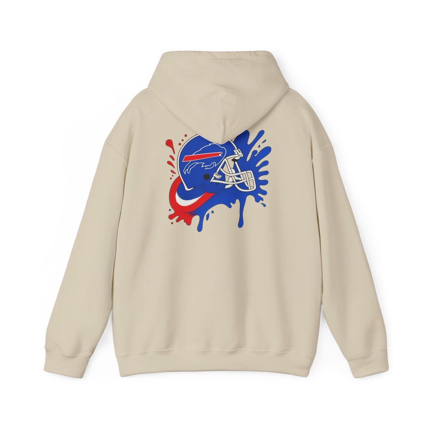Buffalo Bills Hooded Sweatshirt, Unisex Sport Hoodie, Super Bowl Gift, Game Day Apparel, Football Fan Gear, Cozy Layering Piece