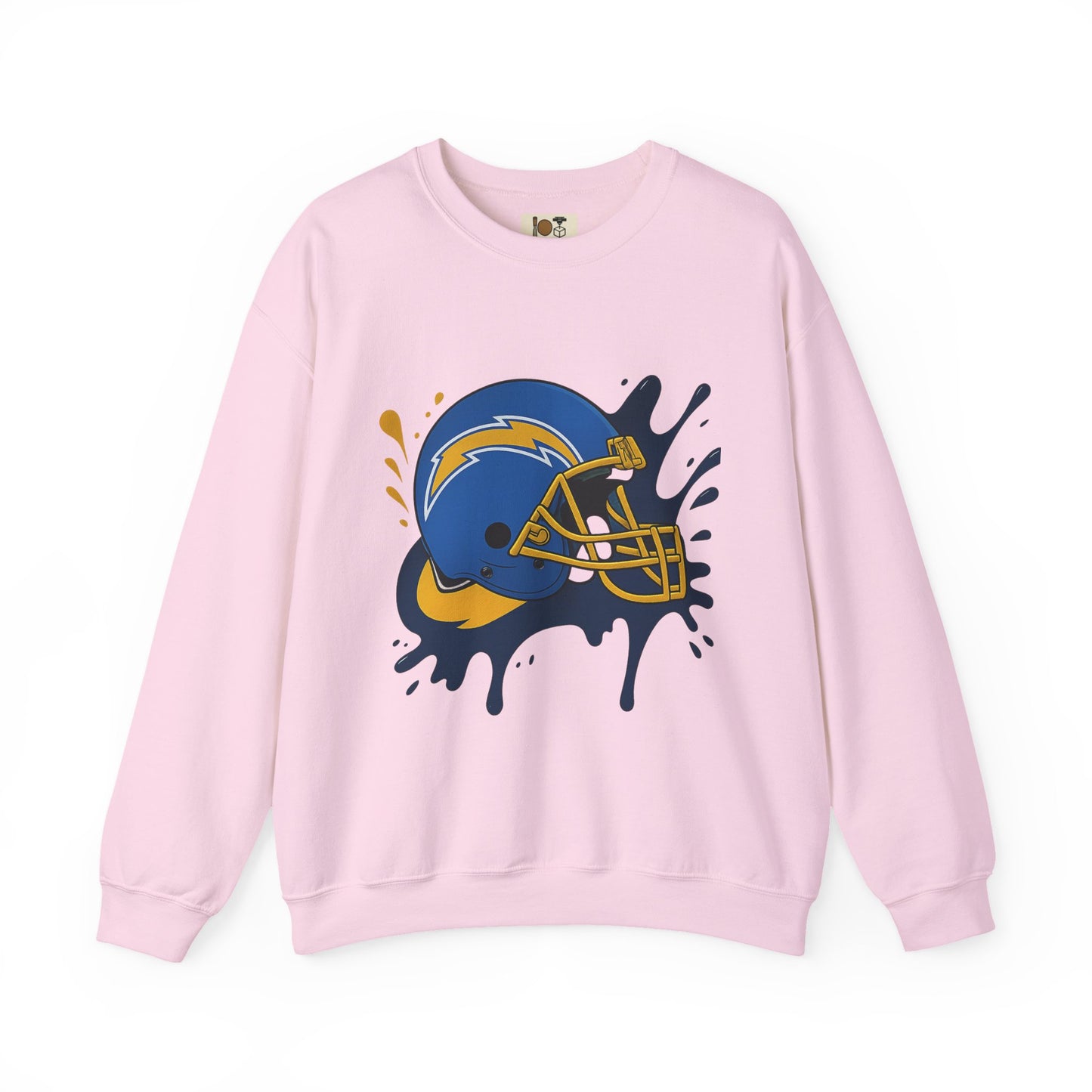 Sporty Splash Crewneck Sweatshirt - Football Lover Gift, Unisex Casual Wear, Game Day Attire, Cozy Sweatshirt, Fall Fashion