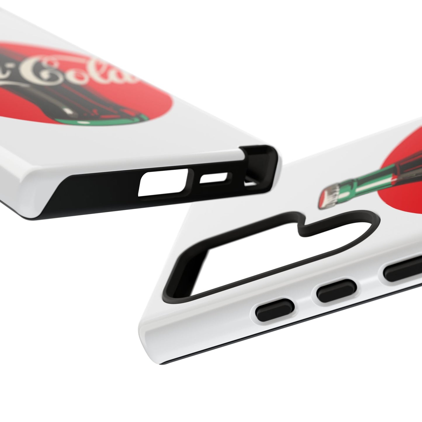 Coca-Cola Tough Phone Cases, Vintage Soda Drink, Retro Style, Unique Gift, Phone Accessories, Summer Vibes