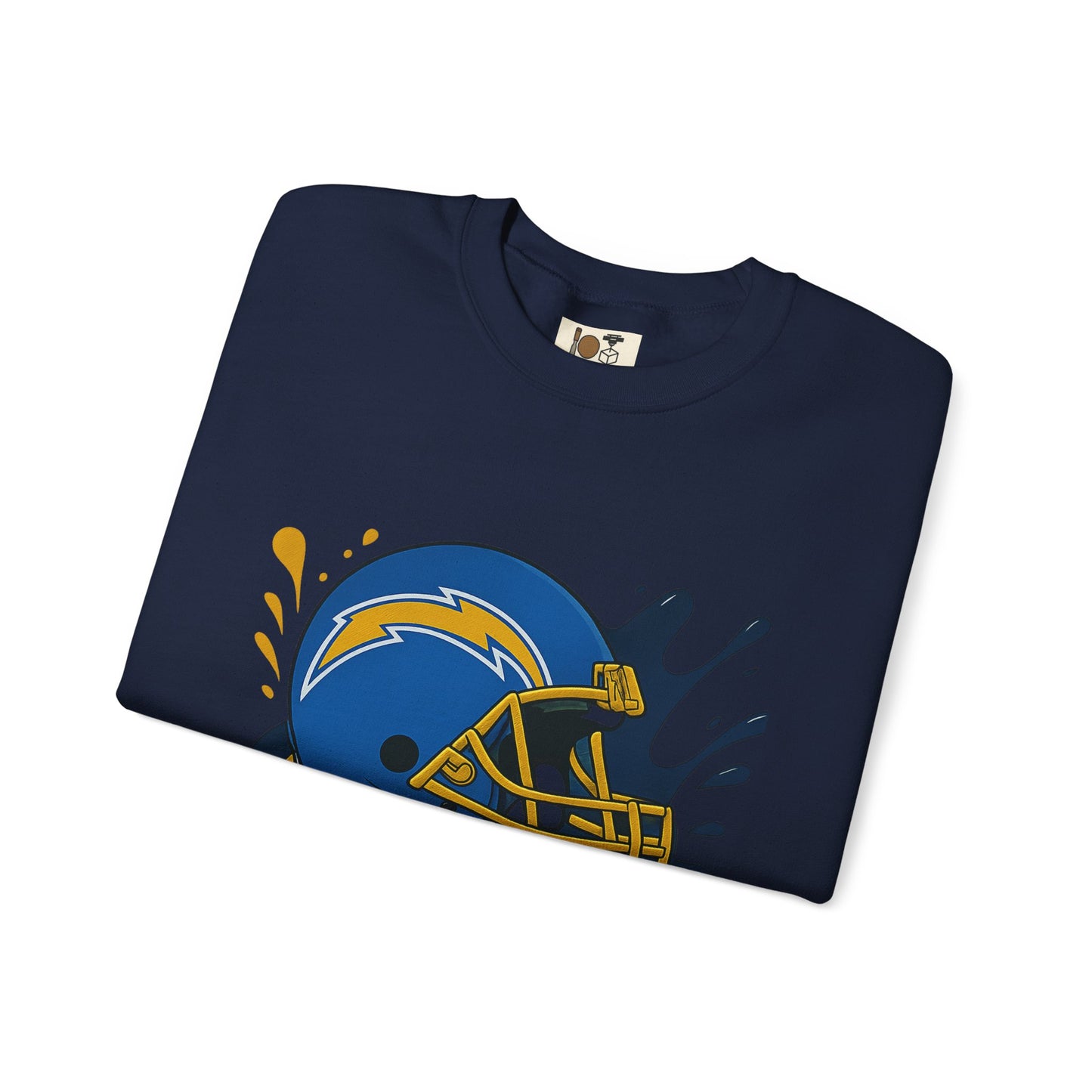 Sporty Splash Crewneck Sweatshirt - Football Lover Gift, Unisex Casual Wear, Game Day Attire, Cozy Sweatshirt, Fall Fashion