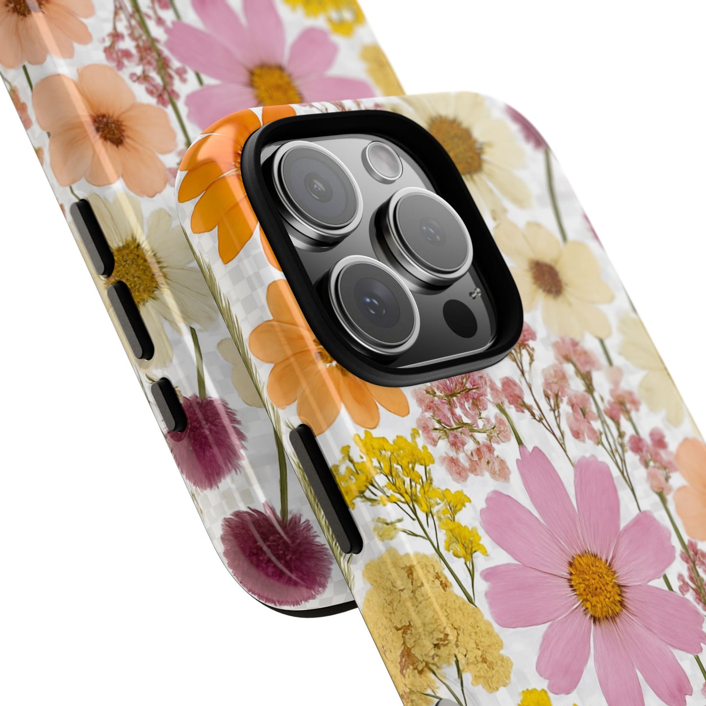 Floral Phone Case - Tough Cases, Stylish Protective Cover, Flower Design, Trendy Gift, Nature Lover Accessory, DRIED FLOWERS