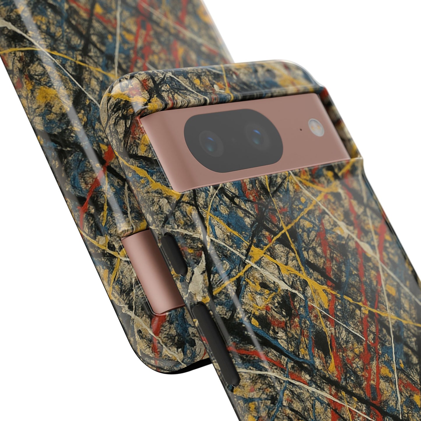 Tough Cases Phone Case - Bold Abstract Design, Stylish Mobile Cover, Unique Gift for Him/Her, Durable Accessory, Trendy Protection