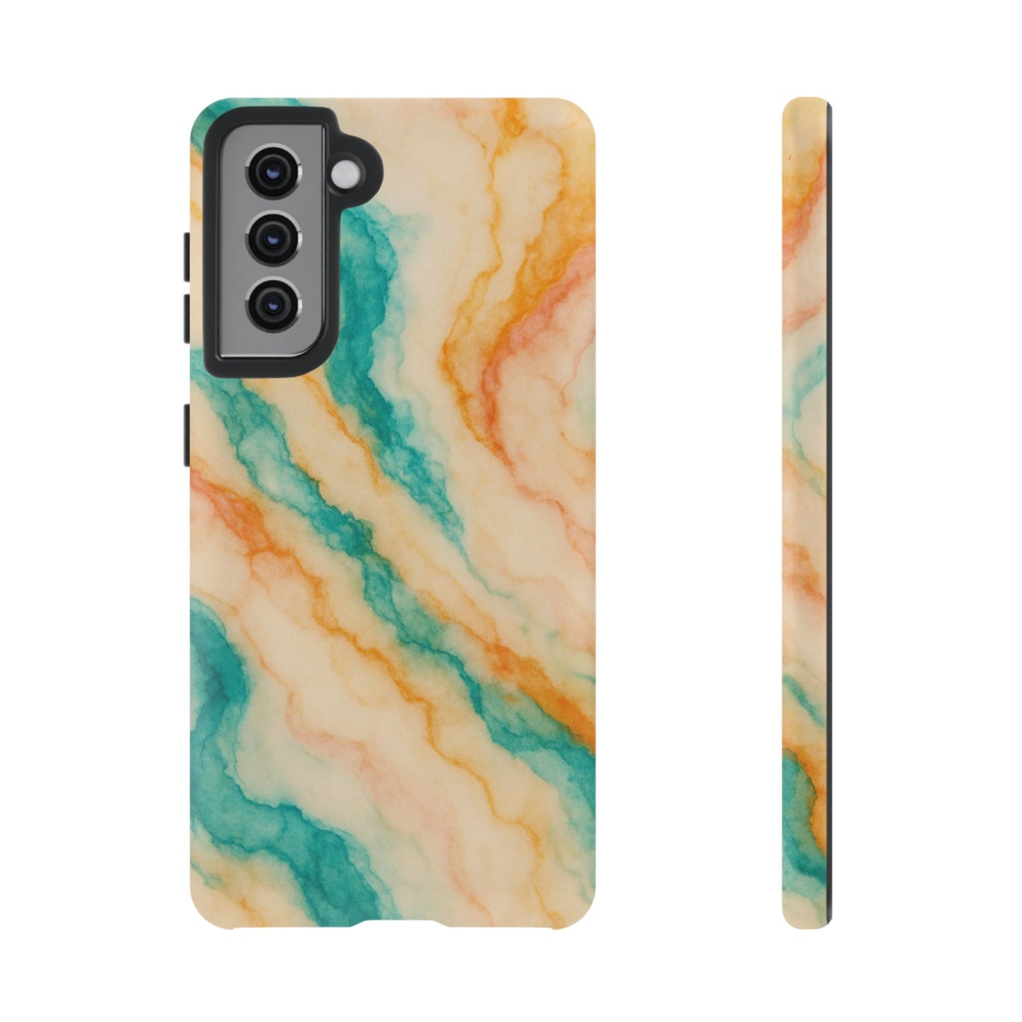 Stylish Phone Case - Tough Cases with Abstract Marble Design, Trendy Accessory, Gift for Her, Protective Case, Unique Phone Cover