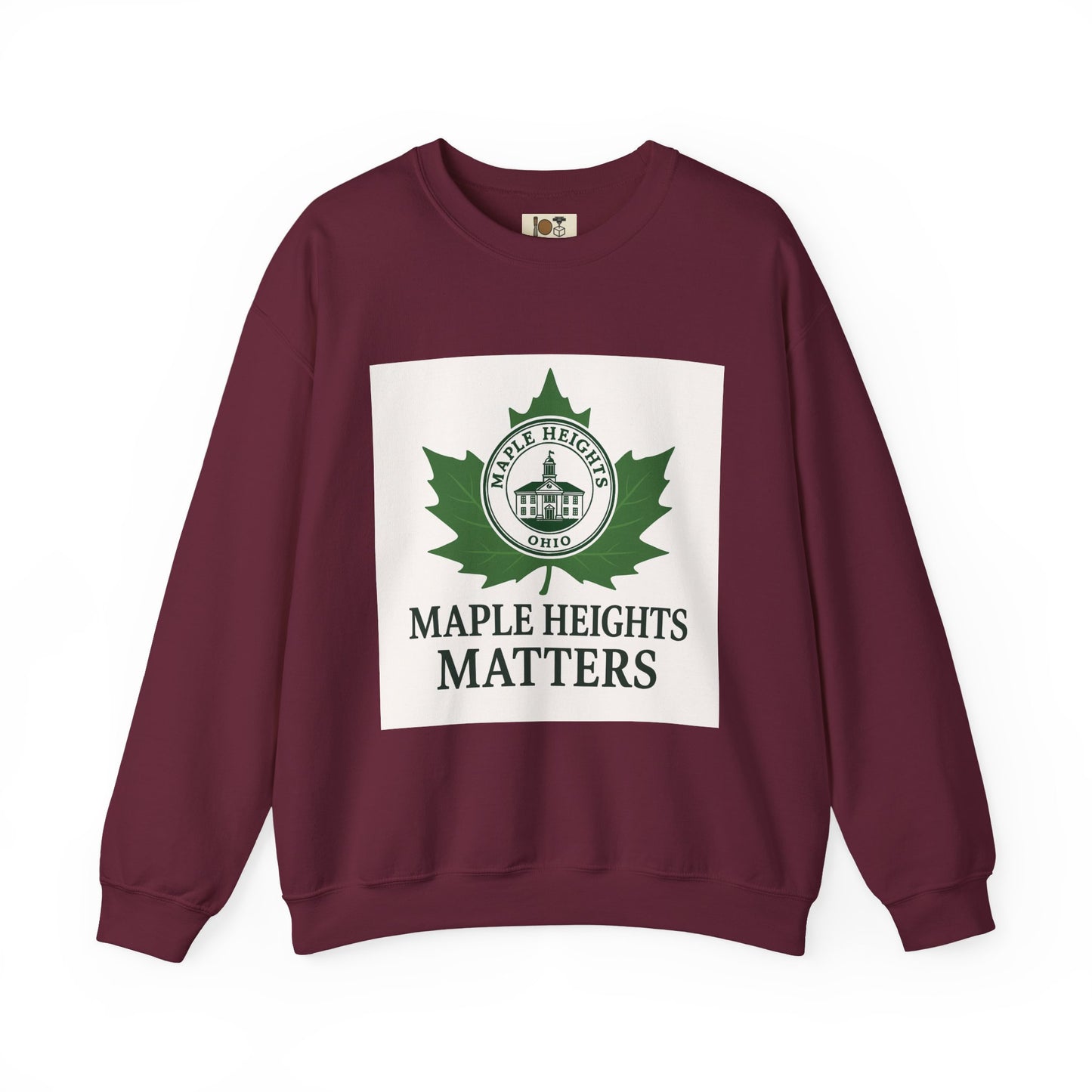 Maple Heights Matters Sweatshirt, Unisex Crewneck, Cozy Gift for Residents, Winter Wardrobe Essential, Perfect for Holidays
