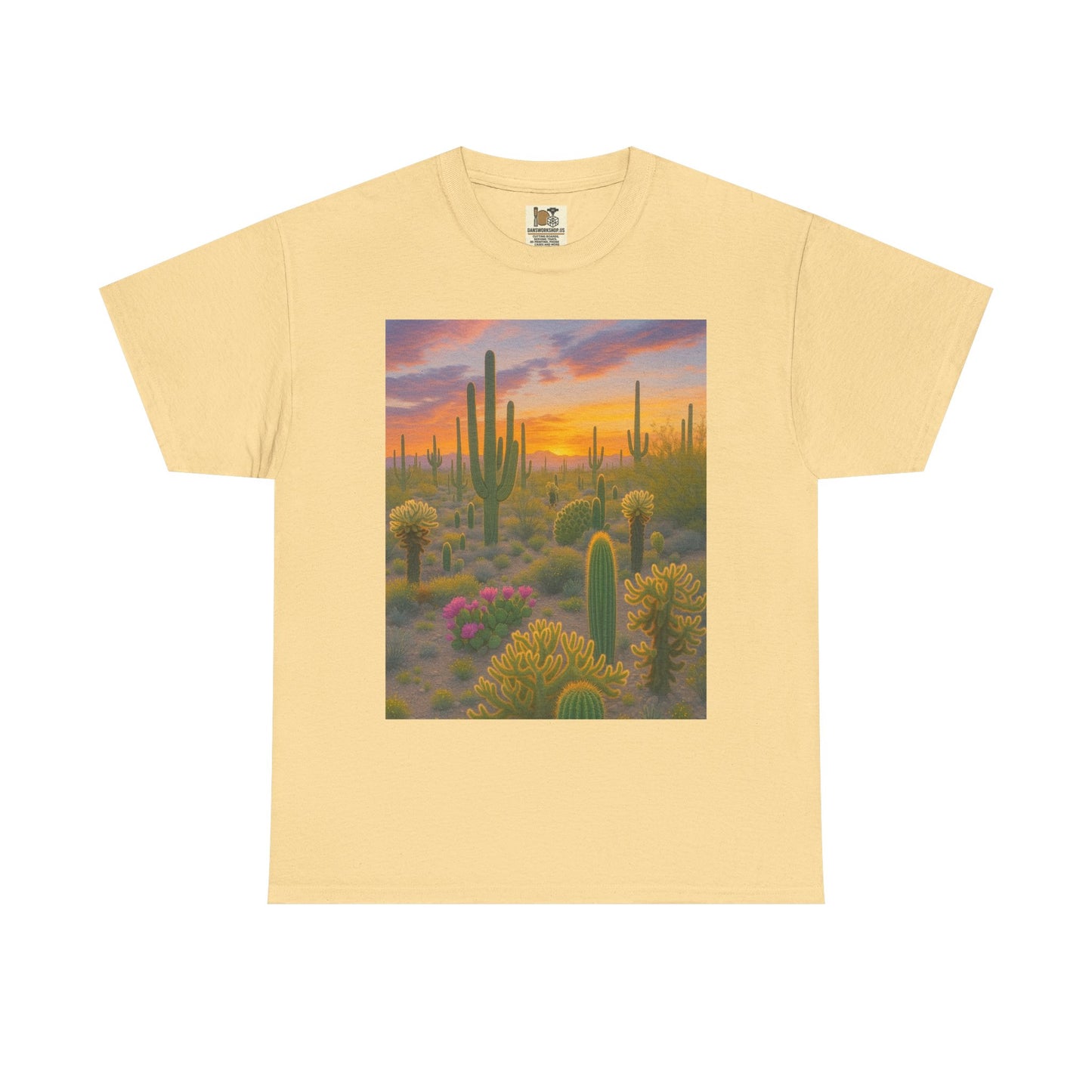 Desert Sunset Unisex Tee, Boho Style Shirt, Nature Lover Gift, Cactus [...]