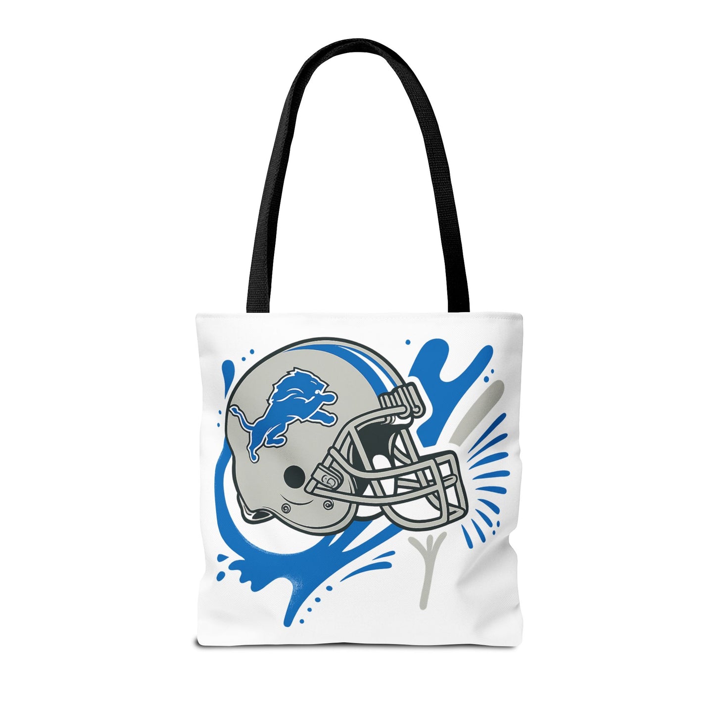 Sporty Tote Bag, Floral Football Tote, Game Day Bag, NFL Team Spirit Bag, Birthday Gift for Sports Fans, Everyday Use Bag