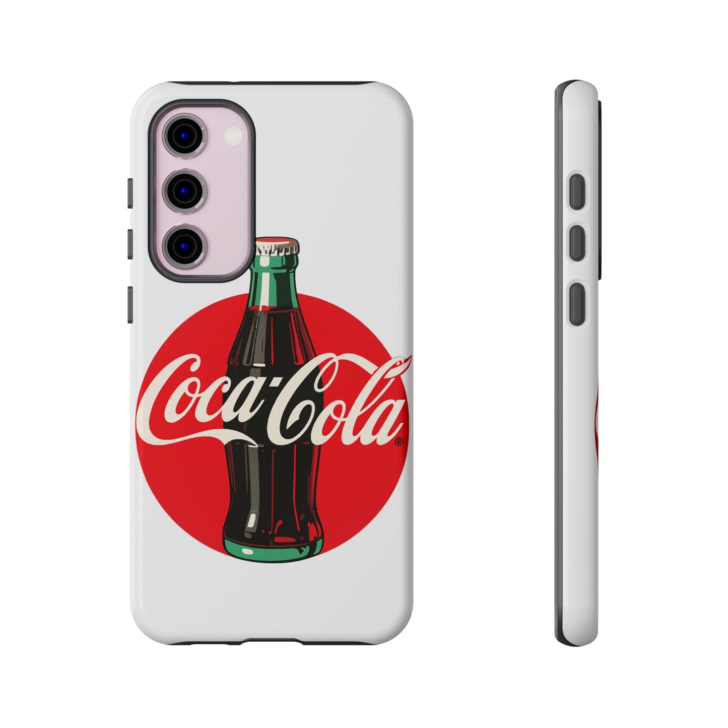 Coca-Cola Tough Phone Cases, Vintage Soda Drink, Retro Style, Unique Gift, Phone Accessories, Summer Vibes