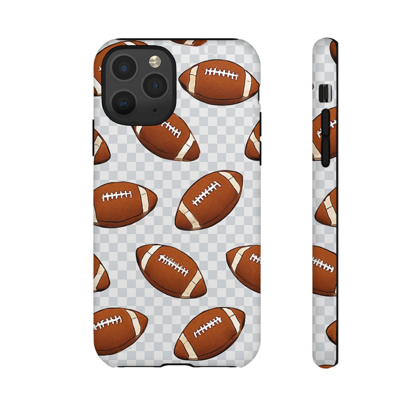 Football Phone Case, Tough Cases for Sports Fans, Unique Gift for Football Lovers, Protective Decor, Athletic Accessories