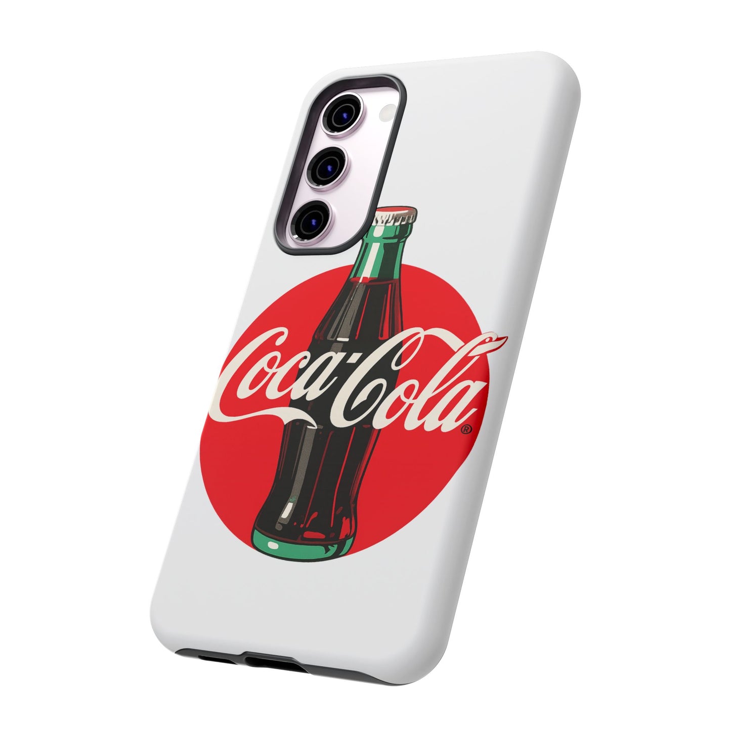 Coca-Cola Tough Phone Cases, Vintage Soda Drink, Retro Style, Unique Gift, Phone Accessories, Summer Vibes