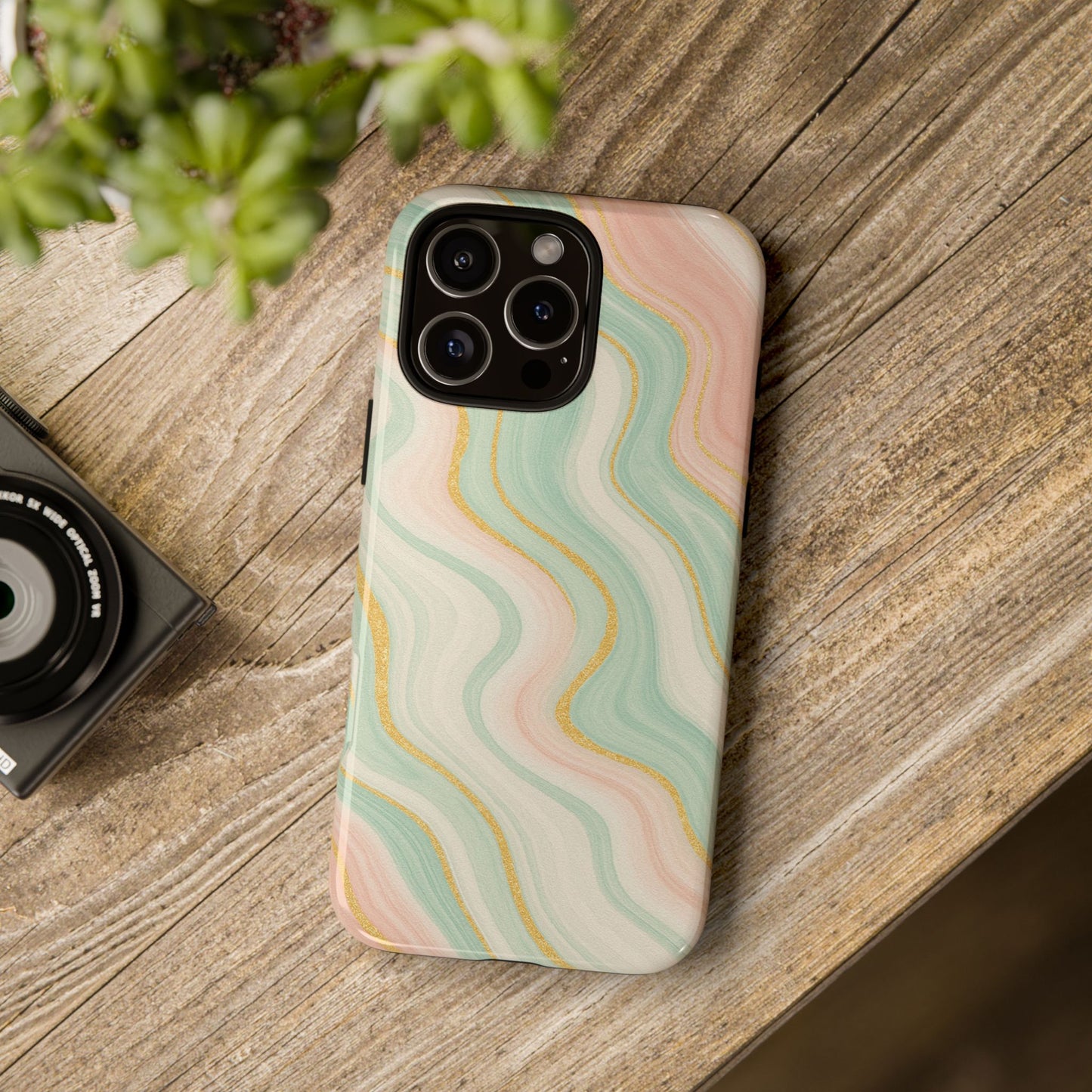 Stylish Phone Case with Abstract Design, Tough Cases for Trendy Protection, Unique Phone Accessories, Gift for Her, Modern Tech Style