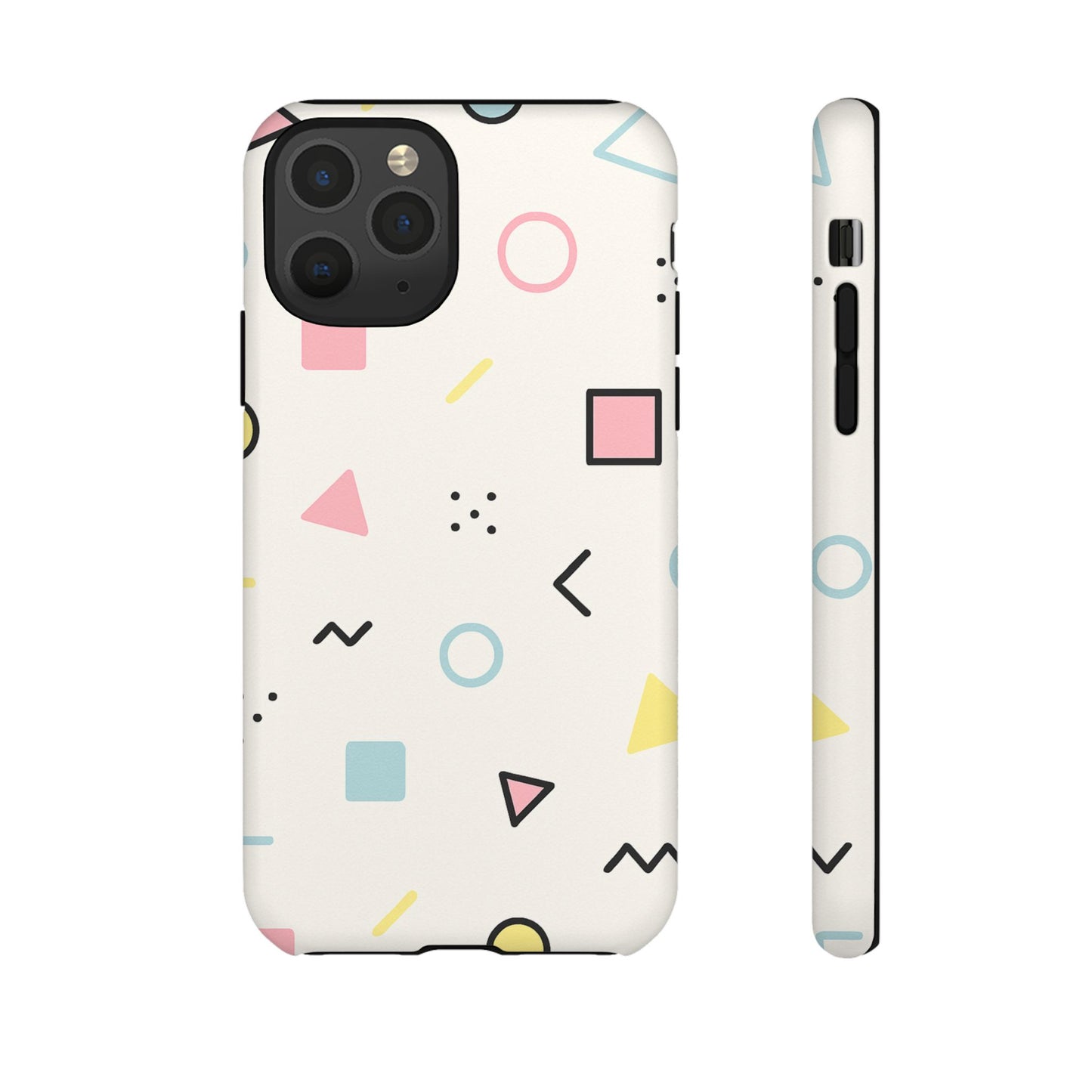 Geometric Phone Case - Stylish Tough Cases for Trendsetters, Unique Phone Covers, Modern Accessories, Gift Ideas for Her