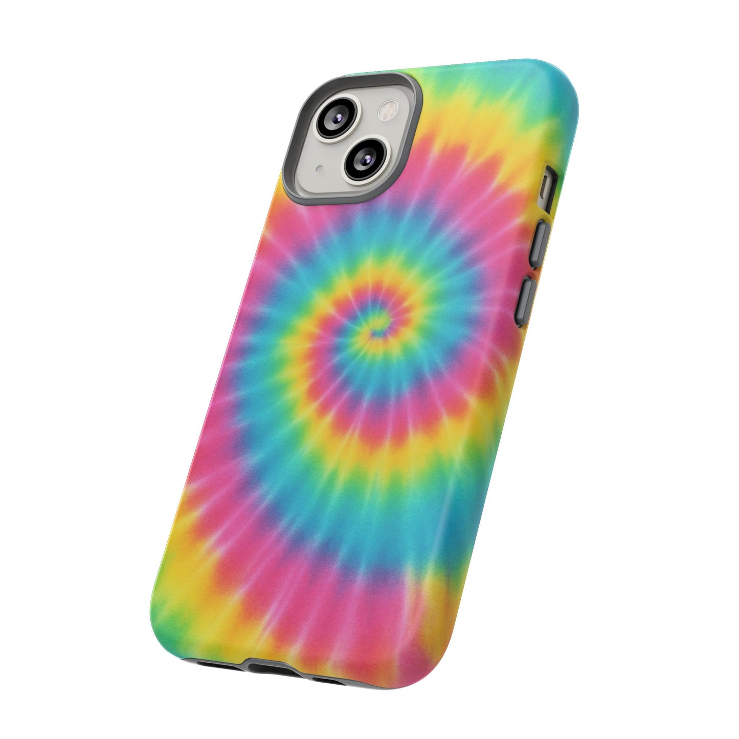 Colorful Tie-Dye Phone Case, Vibrant Phone Cover, Boho Style Accessory, Gift for Teens, Trendy Phone Accessories