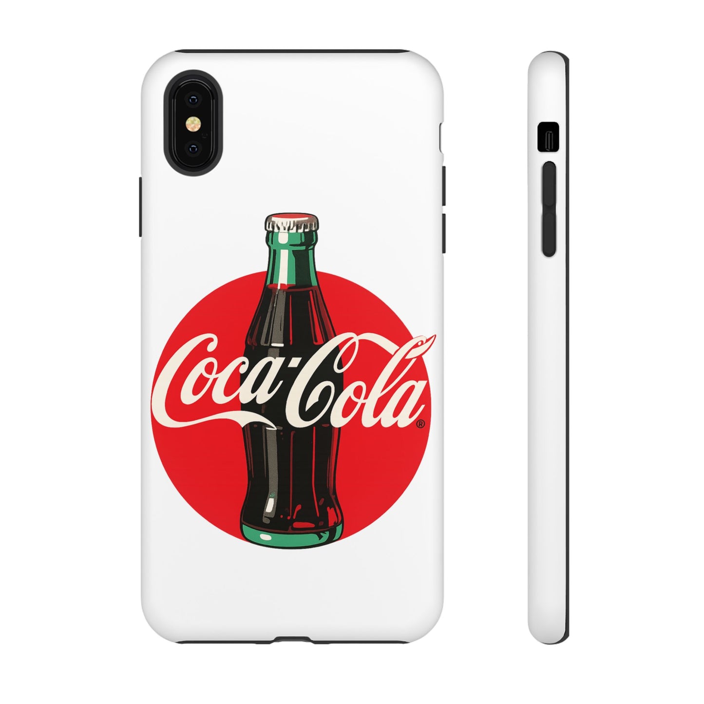 Coca-Cola Tough Phone Cases, Vintage Soda Drink, Retro Style, Unique Gift, Phone Accessories, Summer Vibes
