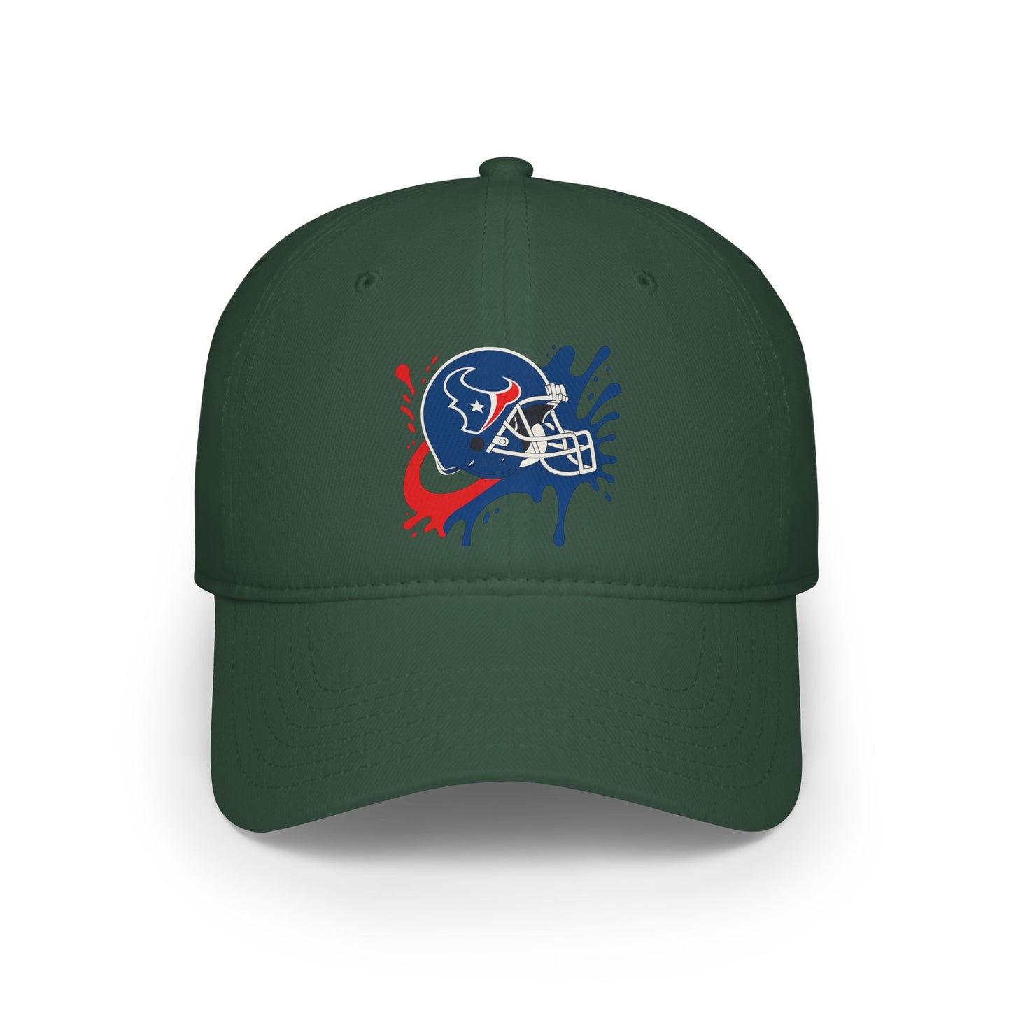 Stylish Football Splash Baseball Cap, Sporty Hat, Casual Wear, Gift for Sports Fans, Adjustable Cap