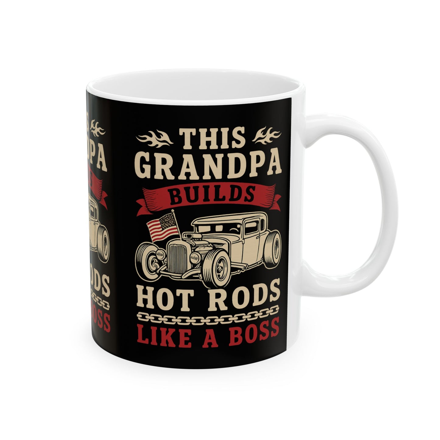 Grandpa Hot Rods Ceramic Mug | Gift for Car Lovers, Father's Day, Coffee [...]